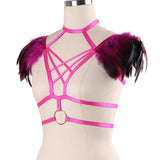 Hollow Out Halter Harness Underwear - Alternative Gothic Dark Wear | Embrace Dark Aesthetic Men & Women Gothic Clothing