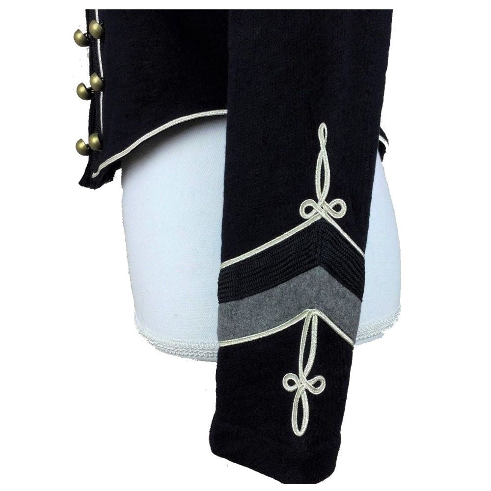 Women Army Military Officer Jacket | Ralph Lauren Denim & Supply Embroidered Band Coat