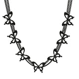 Gothic Style Butterfly Women's Necklace