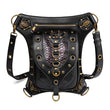 Creative Rivet Skull Outdoor Mobile Phone Pocket - Alternative Gothic Dark Wear | Embrace Dark Aesthetic Men & Women Gothic Clothing