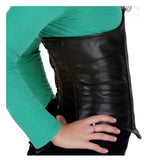 Women Leather Corset | Steel Boned Waist Training Cincher Bustier