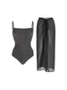 Black Striped Suit