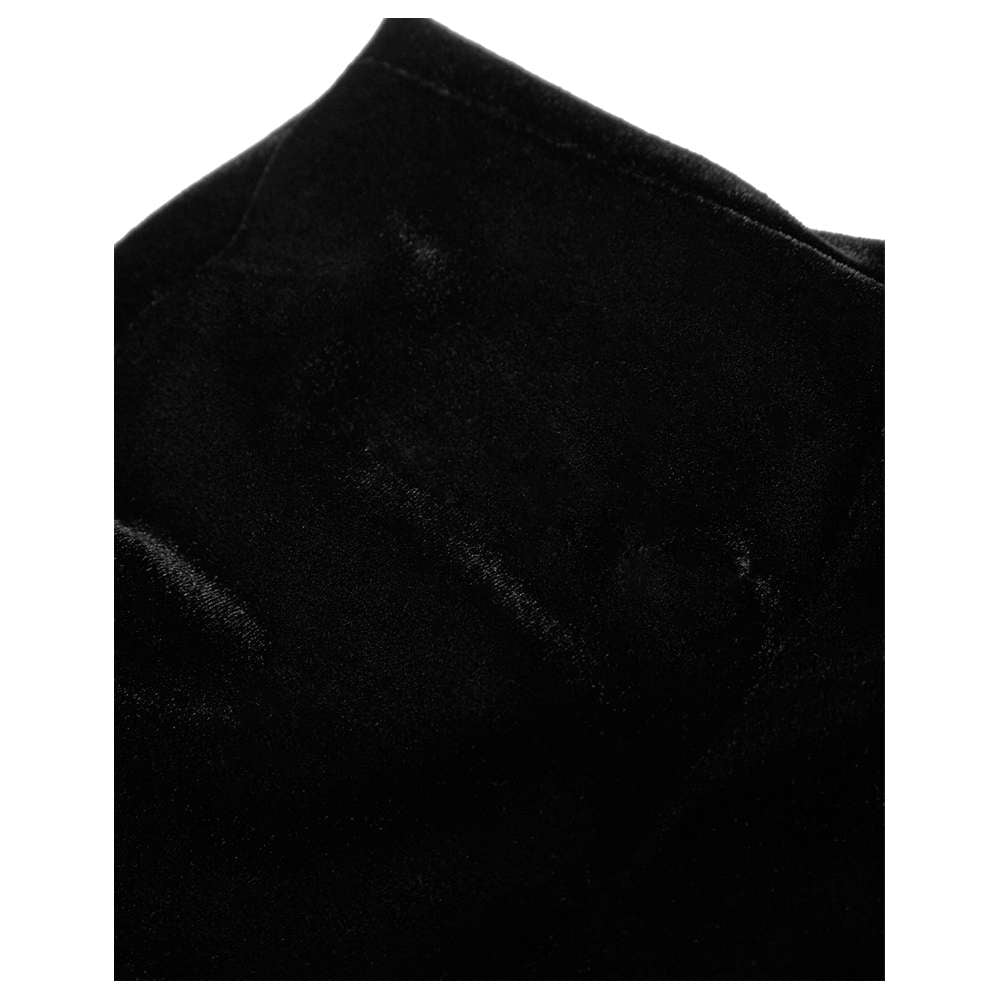 Women Gothic Velvet Waistcoat Vest | Punk Rave Black Tailored Jacket
