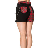 Punk Women Shorts Gothic Fashion Banned Badass Babes Shorts Women Skirt - Alternative Gothic Dark Wear | Embrace Dark Aesthetic Men & Women Gothic Clothing