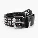 Women's Square Bead Rivet Belt Waist Belt