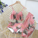 New Women Push Up One-piece Triangle Belt Large Veils Couple Swimwear