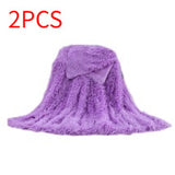 Plush Blanket Double-layer Blanket Multifunctional