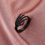 Retro Punk Gothic Vintage Open-end Hand Claw Ring