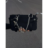 Small New Spice Girl Chain Crossbody Handbag Female - Alternative Gothic Dark Wear | Embrace Dark Aesthetic Men & Women Gothic Clothing