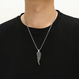 Feather wing necklace