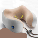 Gold U-type Massage Pillow Multi-function Shoulder Cervical Car Neck Guard