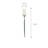 Electroplating Western Tableware Stainless Steel Cutlery Set