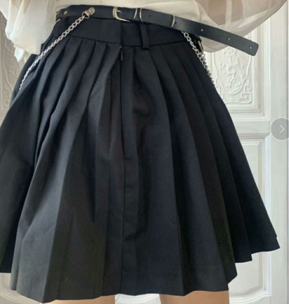 Fashion Metal Chain Belt Decorative Belt - Alternative Gothic Dark Wear | Embrace Dark Aesthetic Men & Women Gothic Clothing