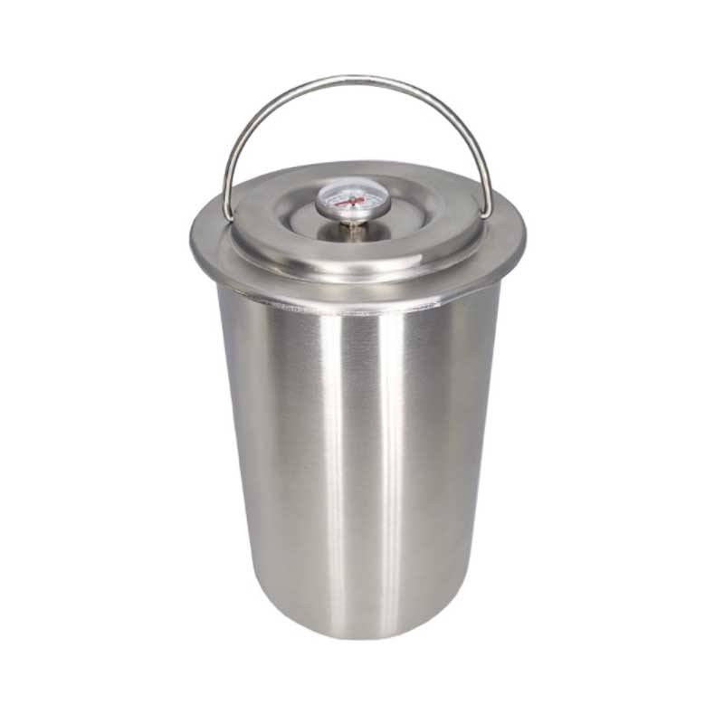 Meat Steamer With Temperature Monitor Stainless Steel Meat Cooking Bucket