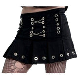 Women’s Black Nighty Gothic Skirt