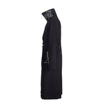 Mens Gothic Coat Stand Collar Punk Rock Coat Windbreaker - Alternative Gothic Dark Wear | Embrace Dark Aesthetic Men & Women Gothic Clothing