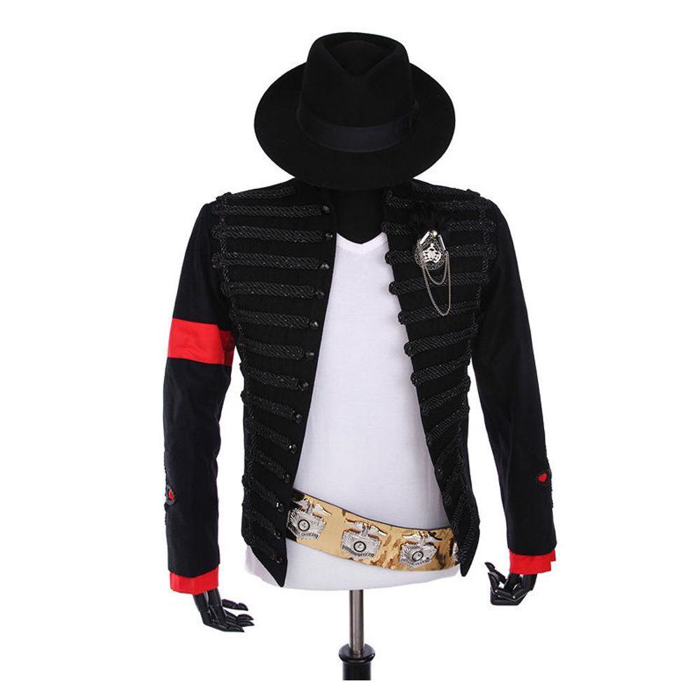 MJ Michael Jackson Classic Award Ceremony Hussars Jacket - Alternative Gothic Dark Wear | Embrace Dark Aesthetic Men & Women Gothic Clothing