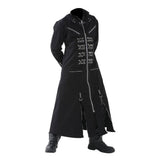 Handmade HELLRAISER Gothic Coat Punk Pinhead VAMPIRE Chrome Coat Long Gothic Coat