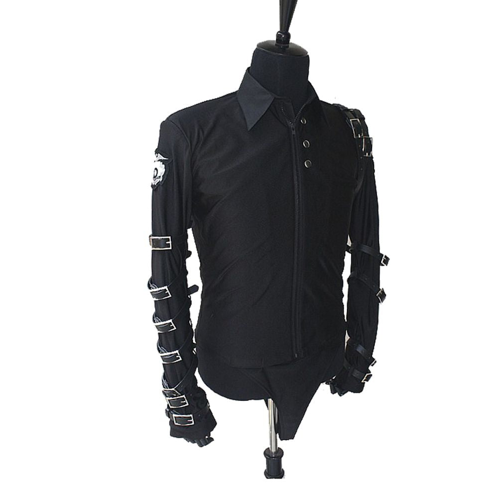 MJ Rare Punk Rock Show Jacket Gothic Michael Jackson costume Jacket - Alternative Gothic Dark Wear | Embrace Dark Aesthetic Men & Women Gothic Clothing