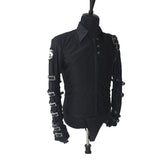 MJ Rare Punk Rock Show Jacket Gothic Michael Jackson costume Jacket - Alternative Gothic Dark Wear | Embrace Dark Aesthetic Men & Women Gothic Clothing