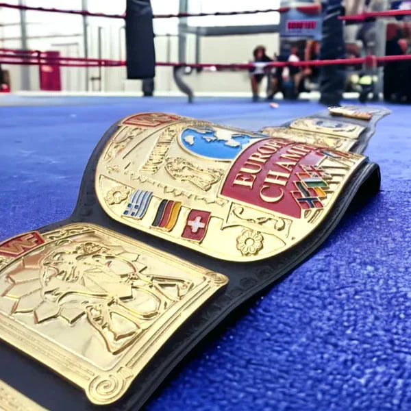 WWF European Championship Replica Title Belt