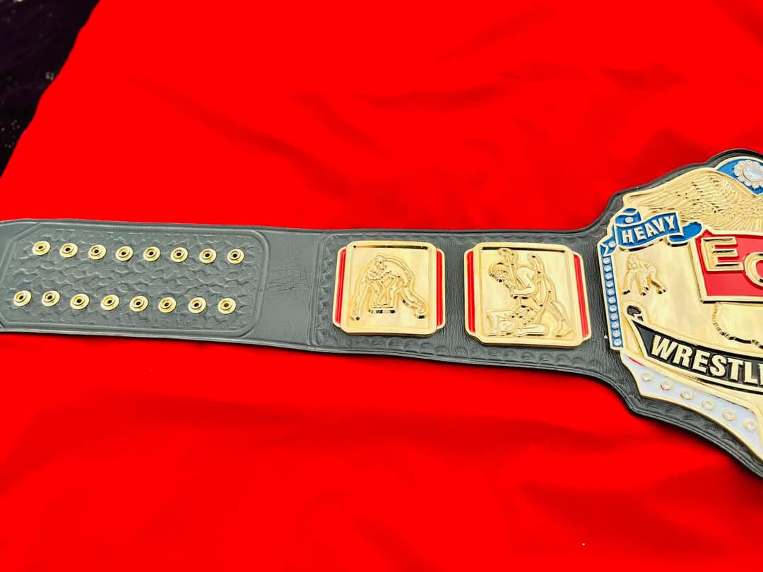 ECW World Heavyweight Championship Title Belt –  Made Replica by CARTLIX SHOP