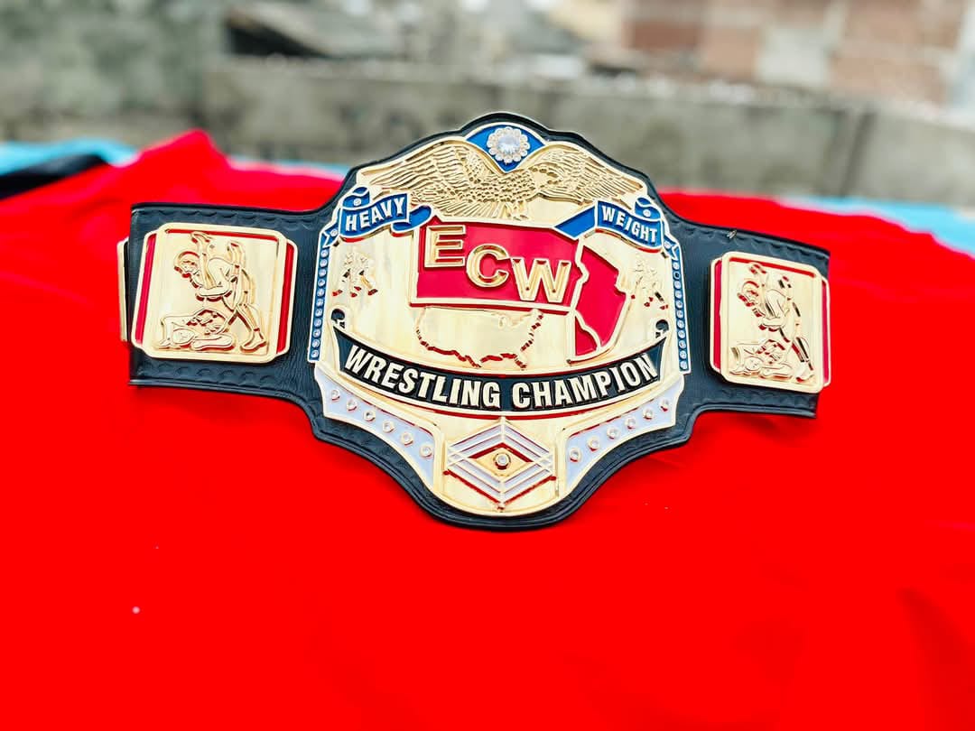 ECW World Heavyweight Championship Title Belt –  Made Replica by CARTLIX SHOP