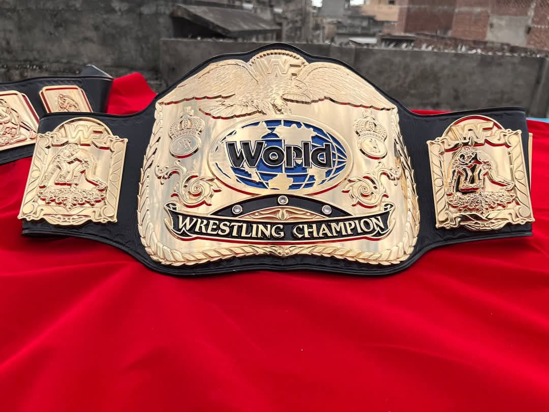 WWE Classic World Tag Team Championship Title Belt – CNC Made Replica by CARTLIX SHOP