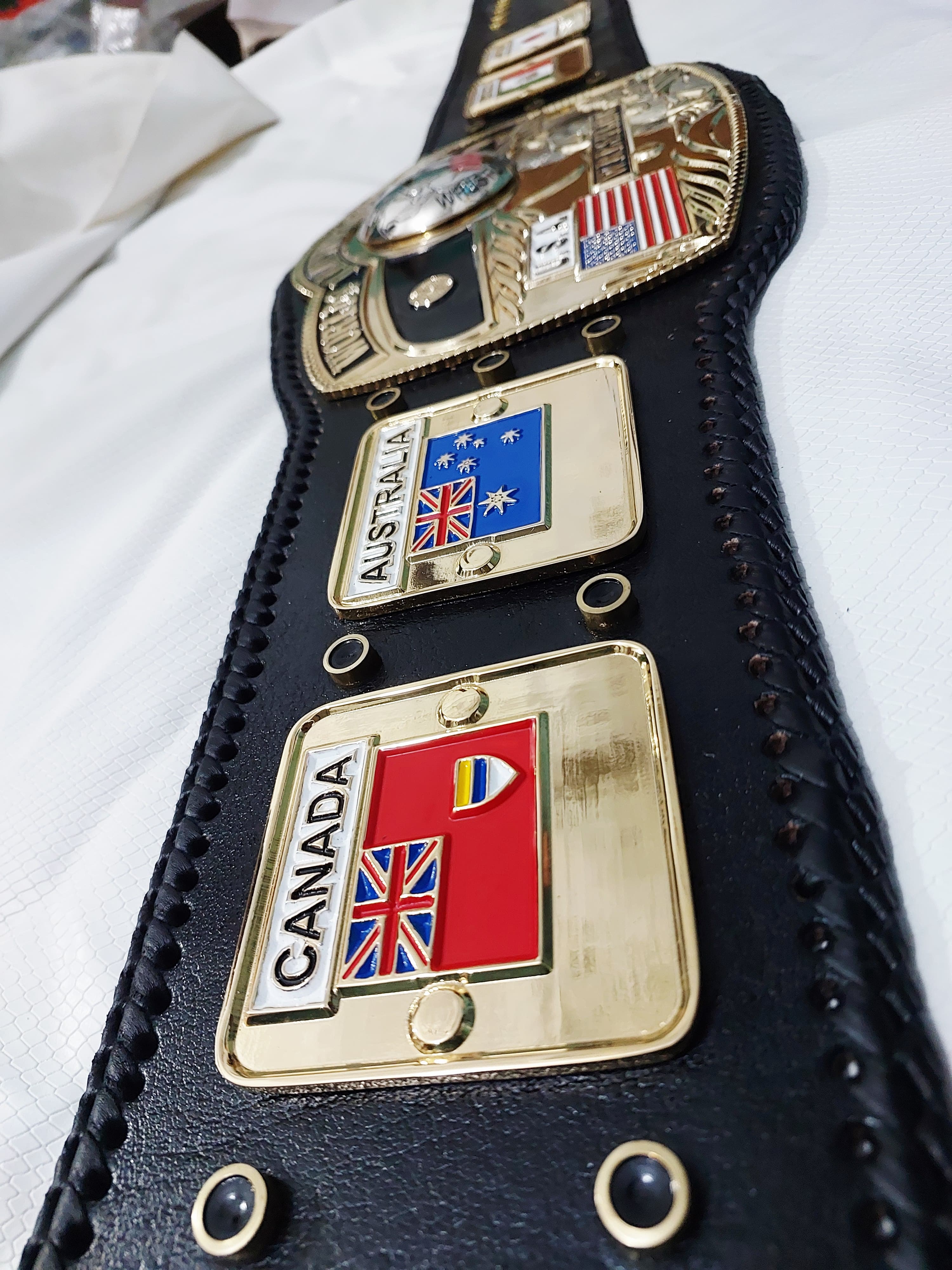 NWA World Heavyweight Wrestling Championship Belt  Made Replica by CARTLIX SHOP
