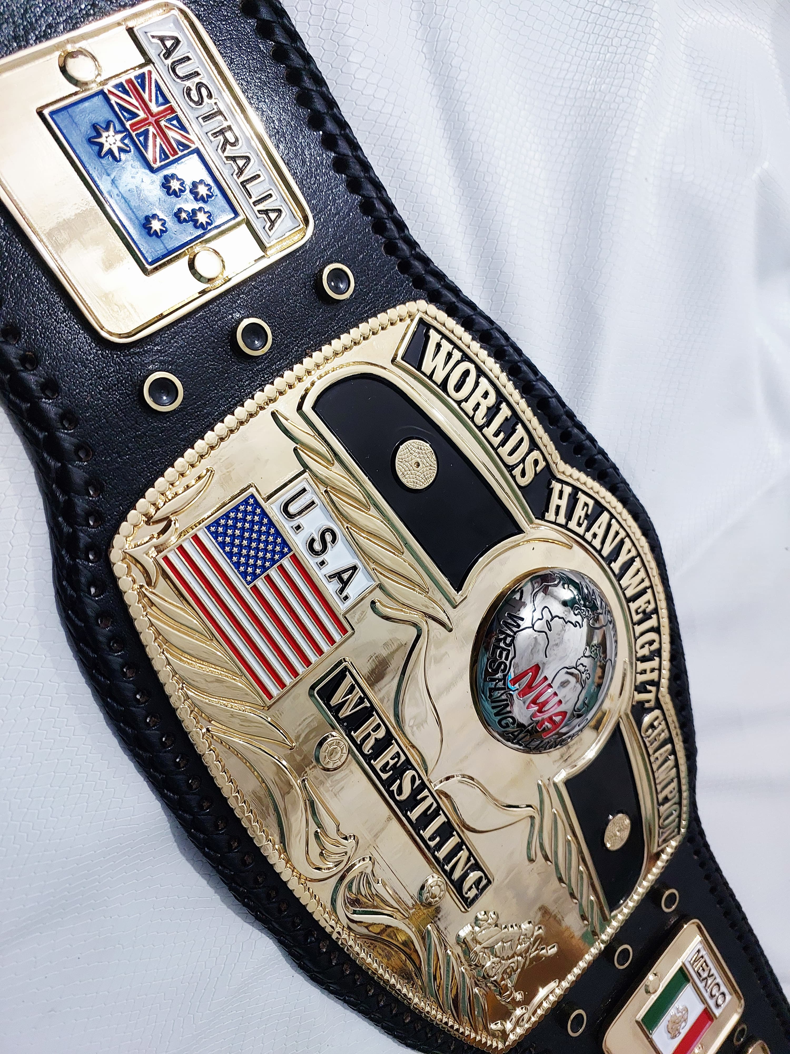 NWA World Heavyweight Wrestling Championship Belt  Made Replica by CARTLIX SHOP