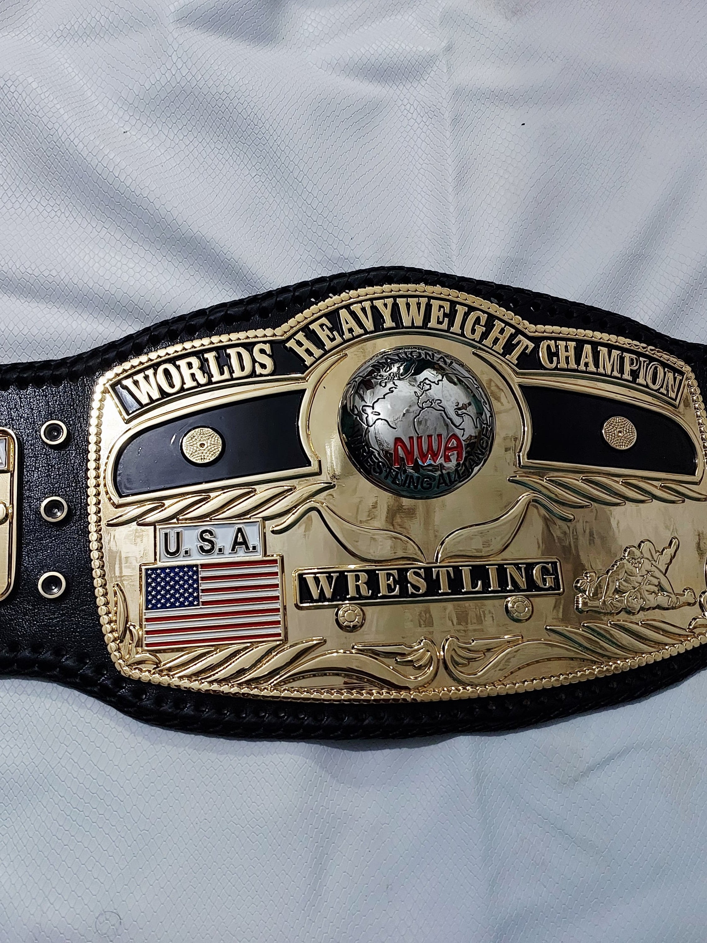 NWA World Heavyweight Wrestling Championship Belt  Made Replica by CARTLIX SHOP