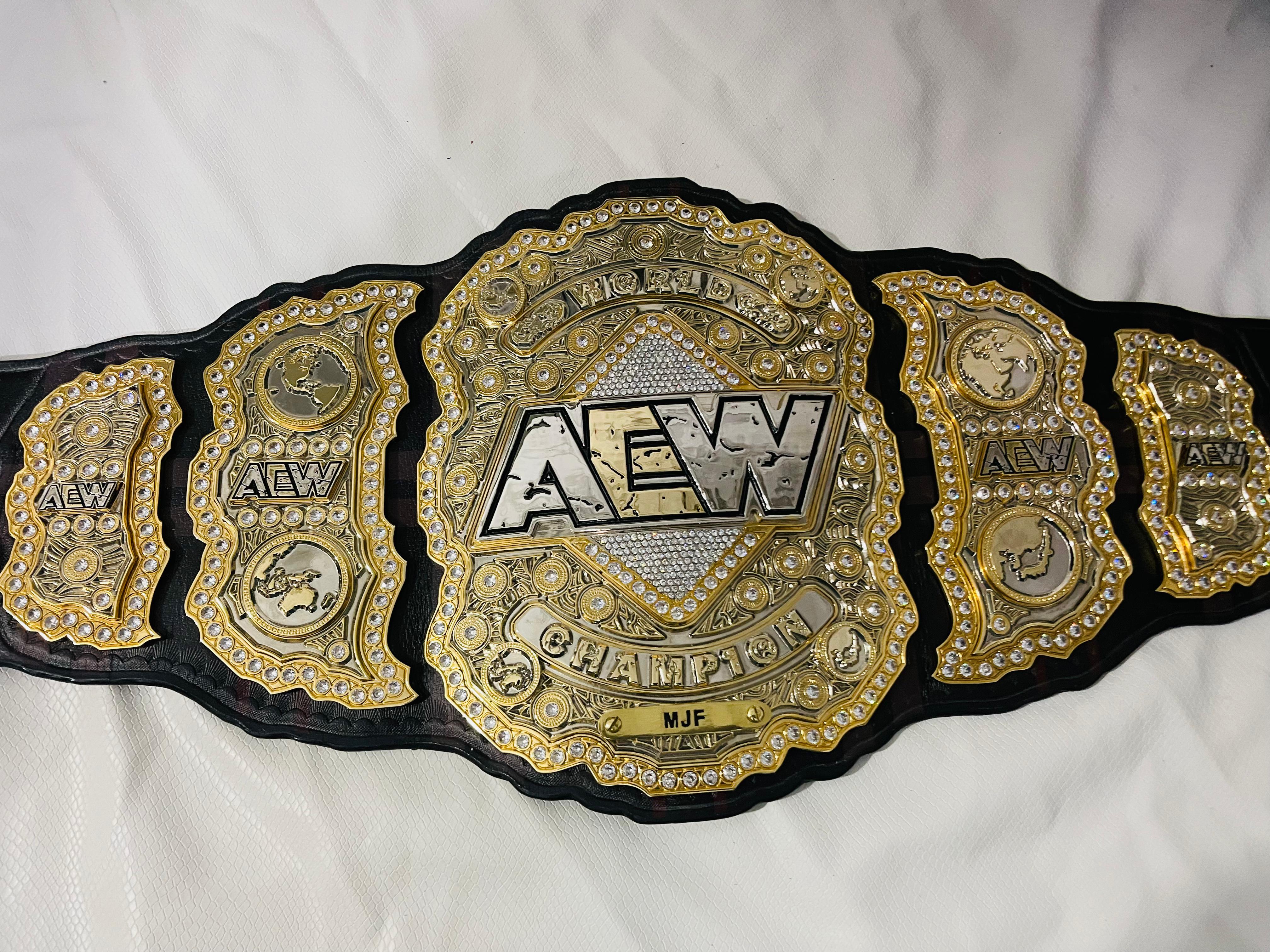 AEW World Championship Replica Title Belt