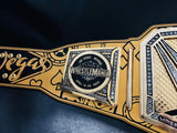 WWE WrestleMania 41 Golden Championship Replica Title Belt
