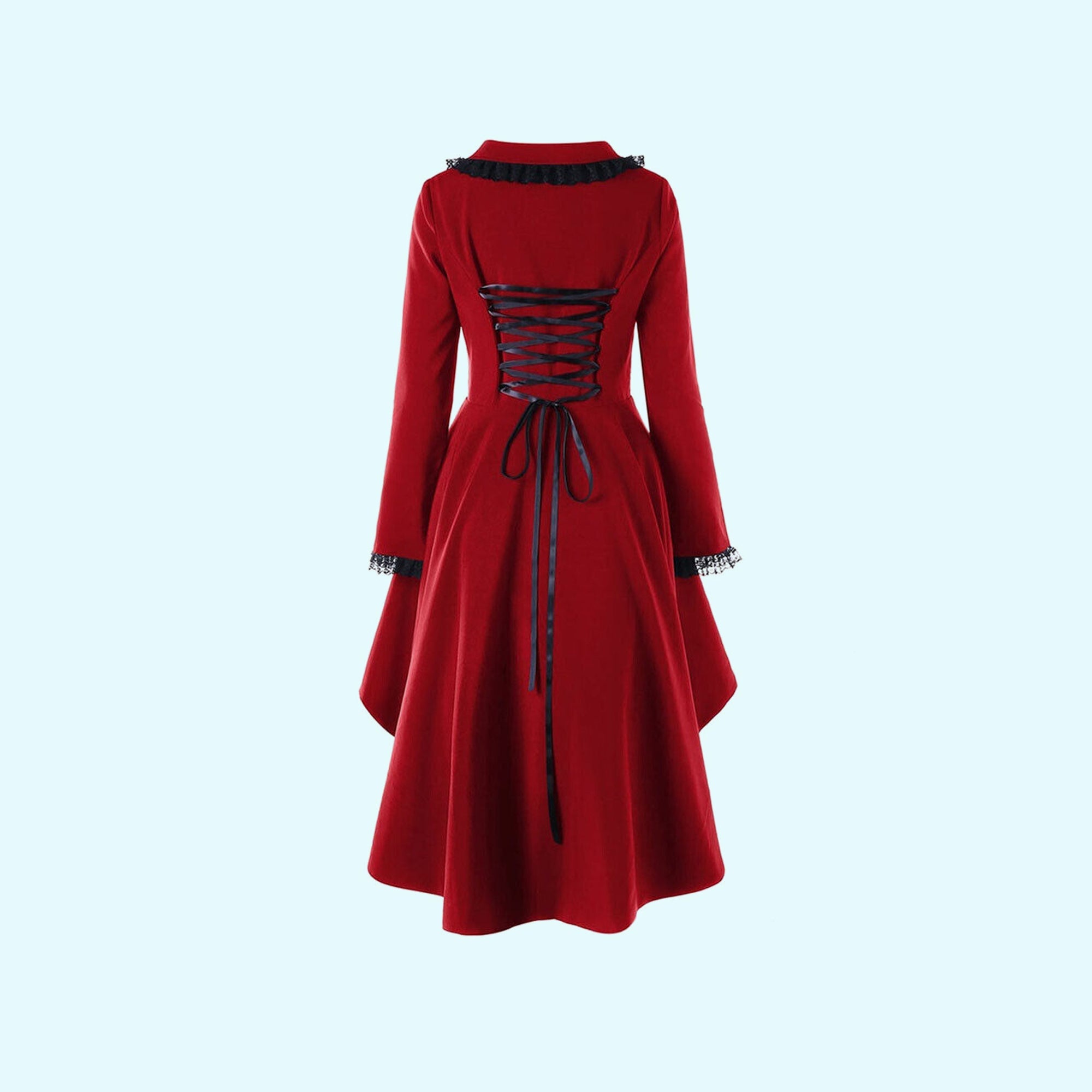 Women Plus Size Winter Coats Retro Vintage Tunic Blazer Jackets Renaissance Medieval Coat Cosplay Costume - Alternative Gothic Dark Wear | Embrace Dark Aesthetic Men & Women Gothic Clothing