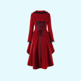 Women Plus Size Winter Coats Retro Vintage Tunic Blazer Jackets Renaissance Medieval Coat Cosplay Costume - Alternative Gothic Dark Wear | Embrace Dark Aesthetic Men & Women Gothic Clothing