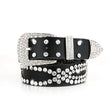 Belt Buckle Rivet Mid-heel Martin Boots