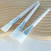 3 White Handle Brushes