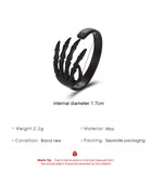 Retro Punk Gothic Vintage Open-end Hand Claw Ring