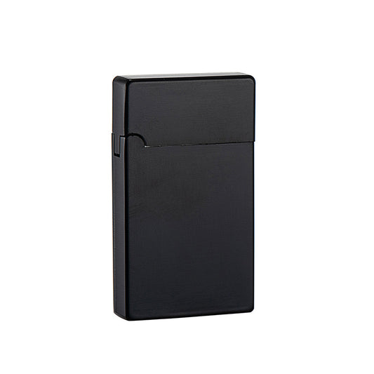 Bao B813 Gas Lighters Metal Langsheng Steel Tone Direct Punching Windproof Blue Flame Electronic Lighter