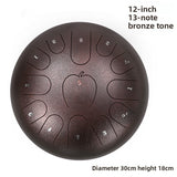 Steel Tongue Drum12 Inch13 Note A Pple Style