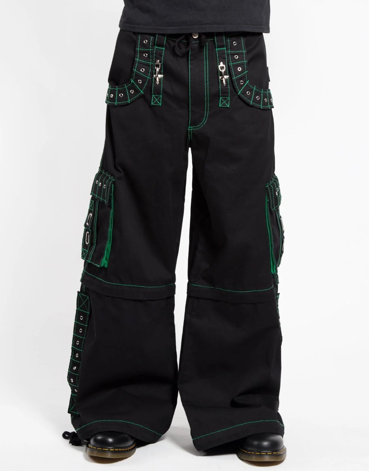 Men Gothic Bondage Pants | Alternative Punk Rock Emo Trouser | Electro Pant