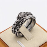 Men's And Women's Gothic Style Snake Head Ring