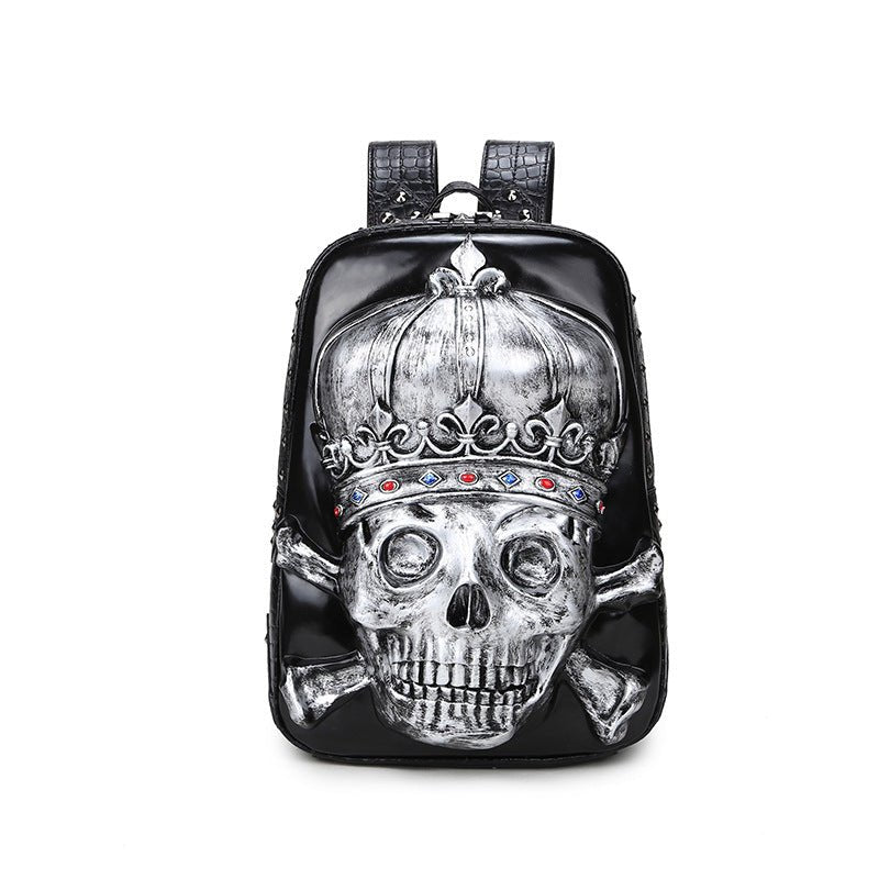 Personality Skull Creative Punk Backpack For Women - Alternative Gothic Dark Wear | Embrace Dark Aesthetic Men & Women Gothic Clothing