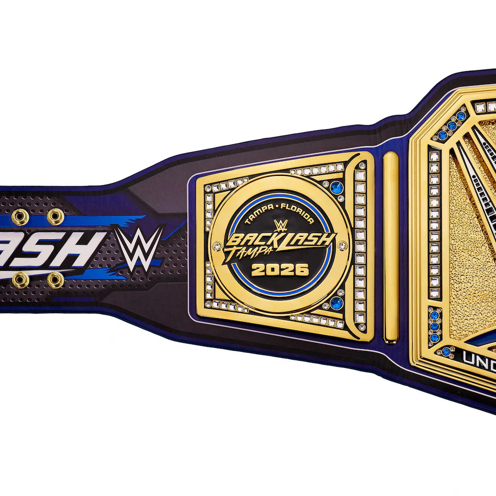 Backlash 2026 Tampa Replica Title Belt