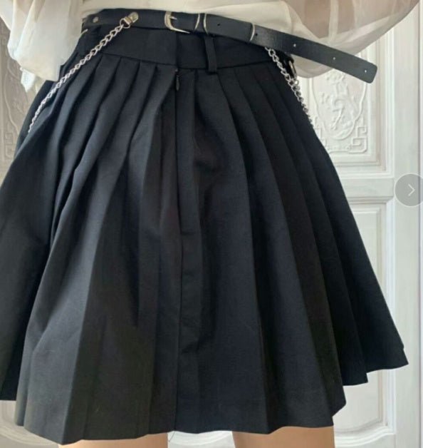 Fashion Metal Chain Belt Decorative Belt - Alternative Gothic Dark Wear | Embrace Dark Aesthetic Men & Women Gothic Clothing