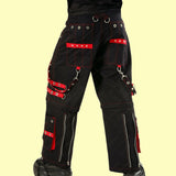 Gothic Alternative Baggy Pant | Punk Men 2-in-1 Transformer Bondage Trouser