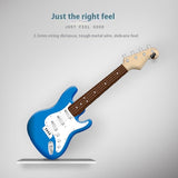 Playing Electric Guitar Toy Male 4-string Beginner Musical Instrument