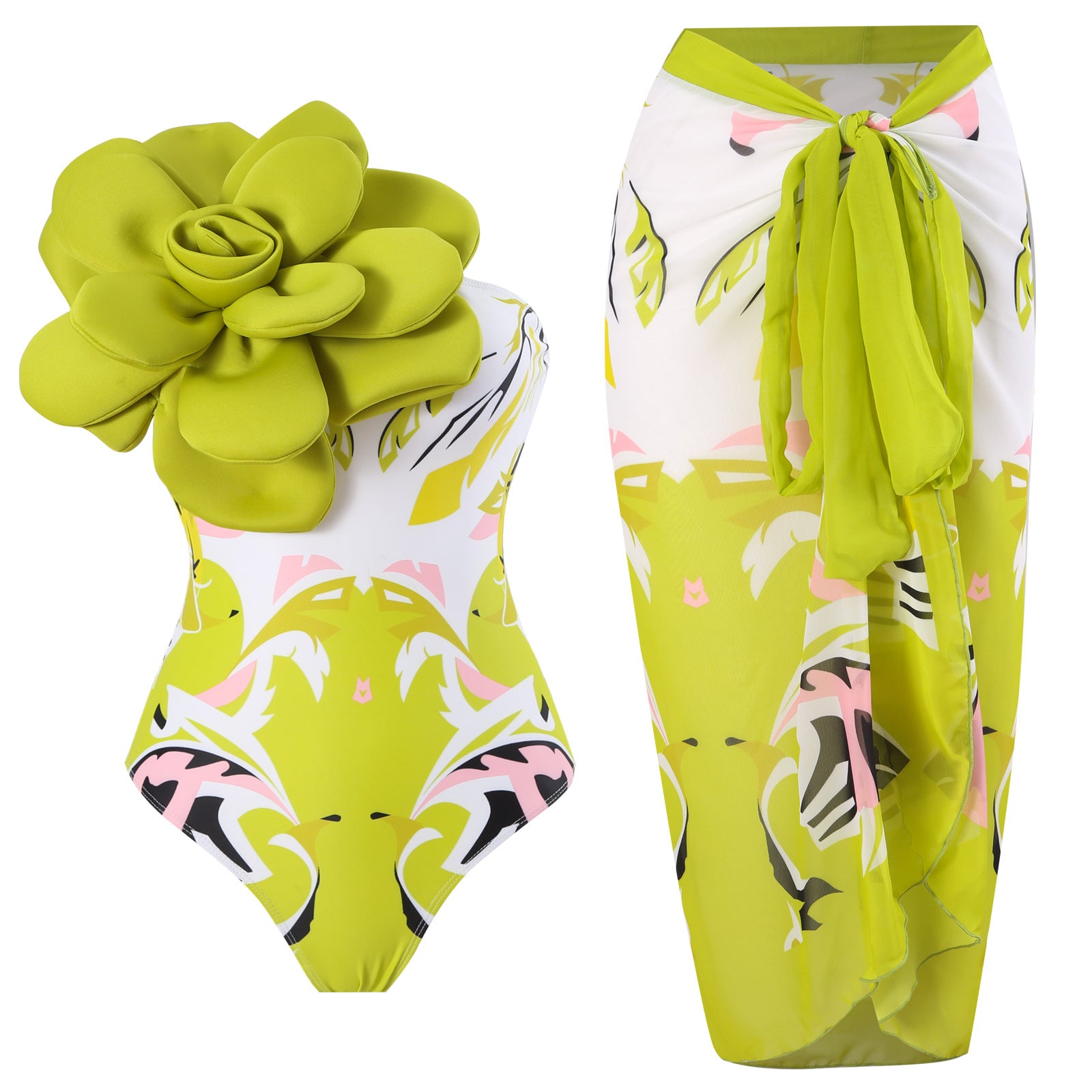 Fairy Style Jumpsuit Sunscreen Gauze Dress Holiday Suit European And American Style