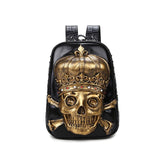 Personality Skull Creative Punk Backpack For Women - Alternative Gothic Dark Wear | Embrace Dark Aesthetic Men & Women Gothic Clothing