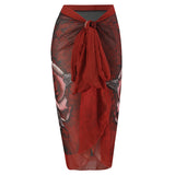 Fairy Style Jumpsuit Sunscreen Gauze Dress Holiday Suit European And American Style